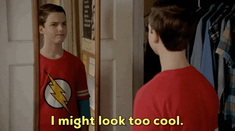 Too Cool Young Sheldon Cooper GIF