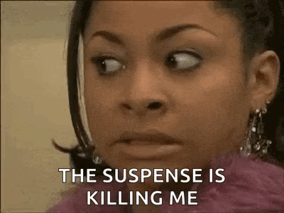 Too Much Anticipation Nervous Raven Symone GIF