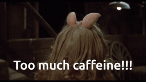 Too Much Caffeine GIF