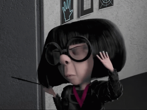Too Much Work Edna Mode The Incredibles GIF