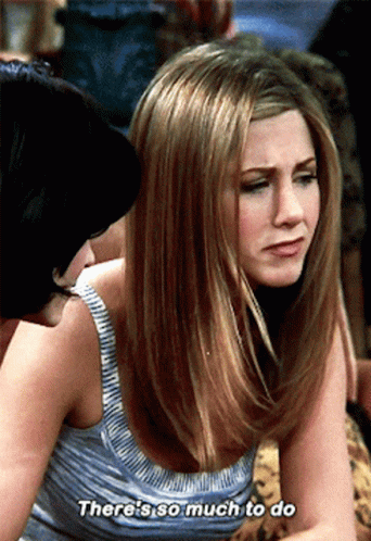 Too Much Work Jennifer Aniston Crying GIF