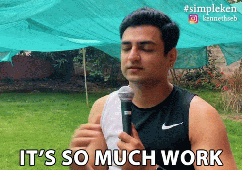 Too Much Work Kenny Sebastian Interview GIF