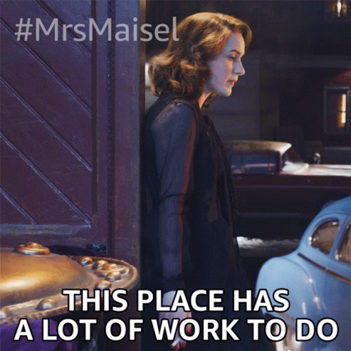 Too Much Work Sneaking Mrs Maisel GIF