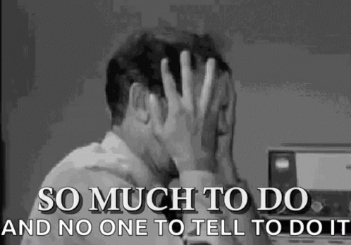 Too Much Work Stressed Out Worker GIF