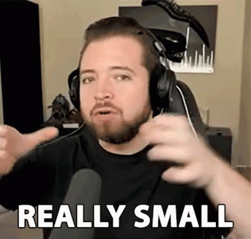 Too Small Big Brick Plays Youtuber GIF