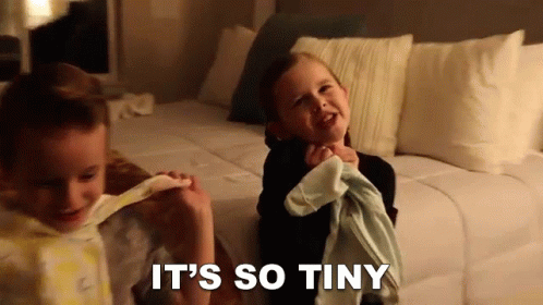 Too Small Claire Crosby GIF