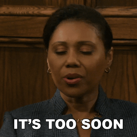 Too Soon Frasier Olivia Finch GIF