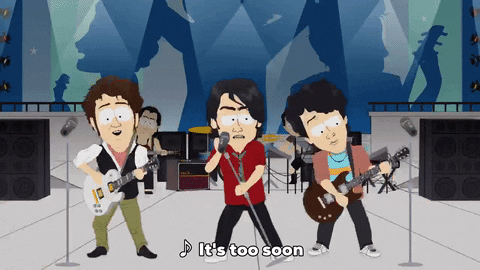 Too Soon South Park Rock Band GIF