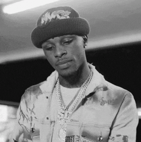 Toosii Emotional Look GIF