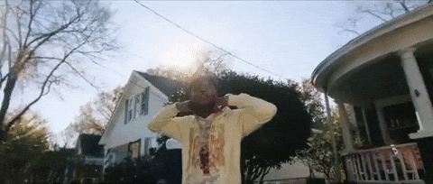 Toosii Holding Necklaces GIF