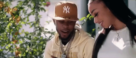 Toosii Talking To A Girl GIF