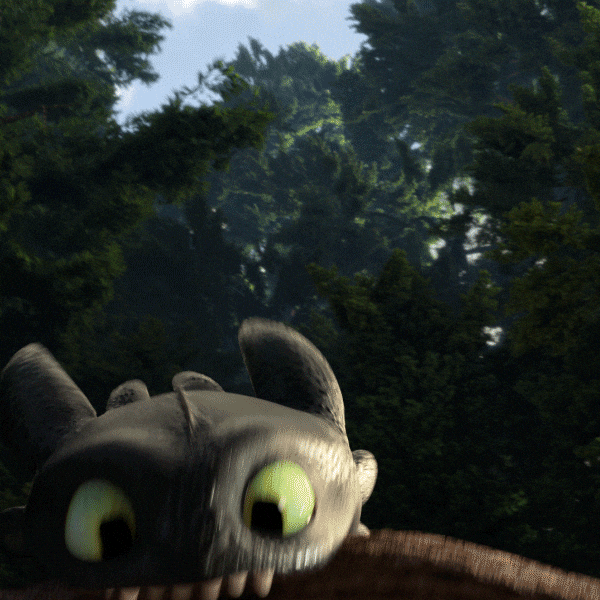 Toothless Dance Meme Startled Reaction GIF