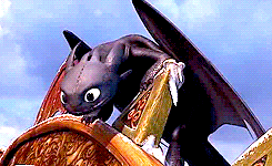 Toothless Dance Perched On The Building Meme GIF