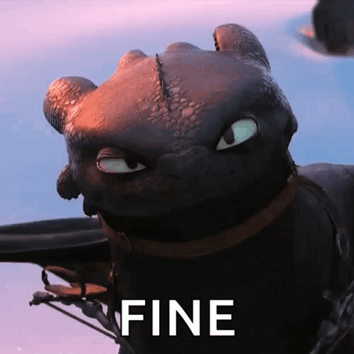 Toothless From How To Train Your Dragon Is Smiling And Looking At The Camera GIF