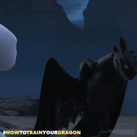 Toothless Love Courtship Dance Meme GIF