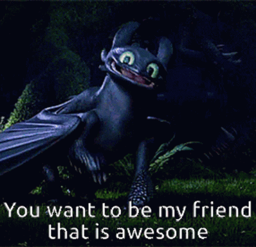 Toothless Meme Excited To Fly GIF