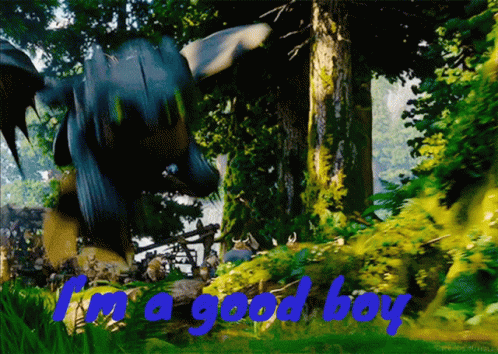 Toothless Meme I'm A Good Boy GIF