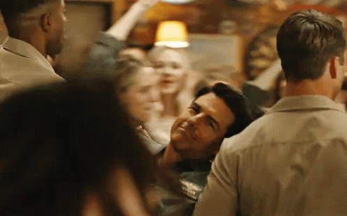 Top Gun Maverick Carrying By Co Pilot GIF