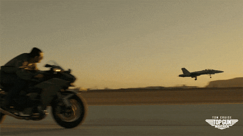Top Gun Maverick Big Bike Ride GIF