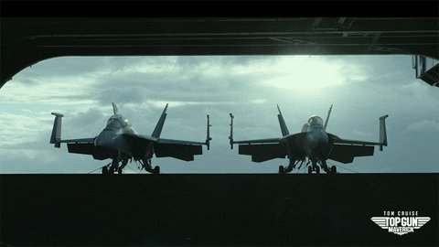 Top Gun Maverick Carriers Aircraft GIF