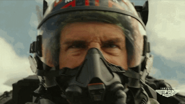 Top Gun Maverick Flying An Aircraft Tom Cruise GIF