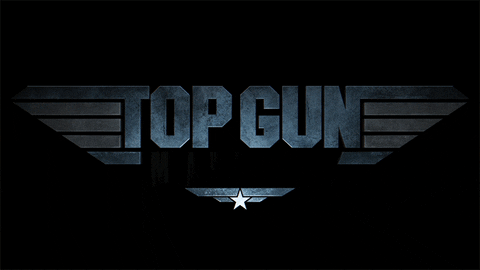 Top Gun Maverick Movie Title Trailer GIF