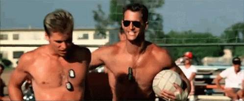 Top Gun Volleyball 498 X 206 Gif GIF
