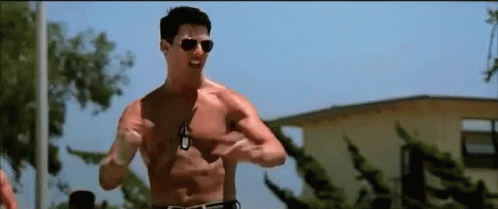Top Gun Volleyball 498 X 209 Gif GIF