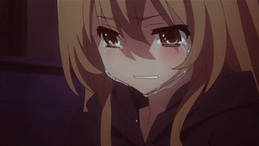 Toradora! Anime Aisaka Crying GIF
