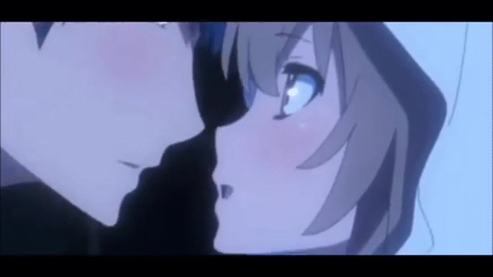 Toradora Couple Intimate Long Kiss GIF