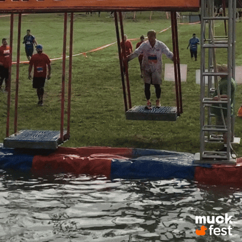 Torch Olympic Obstacle Race GIF