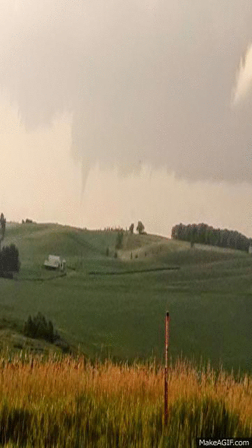 Tornado Disaster Field GIF