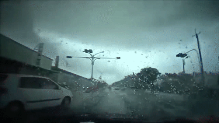 Tornado Disaster Highway GIF