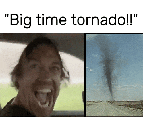 Tornado Reed Timmer Meme GIF