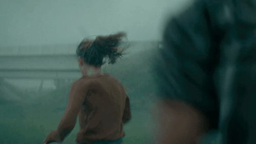 Tornado Wrangler Daryl Mccormack Running Away GIF