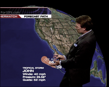 Tornado Wrangler Funny Weather Caster Fail GIF