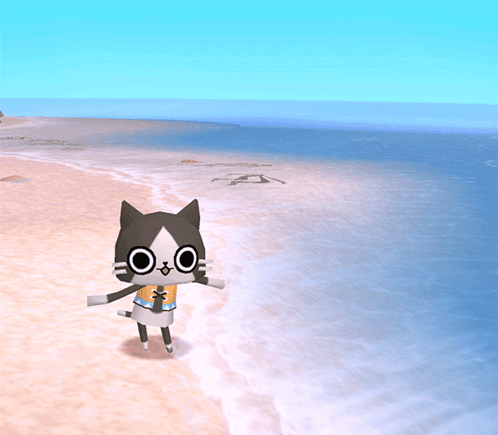 Toro Inoue Dancing On The Sea Shore GIF