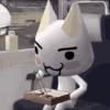 Toro Inoue Holding Roses GIF
