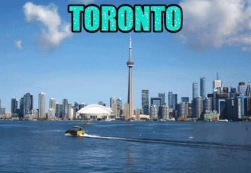 Toronto City with Boat