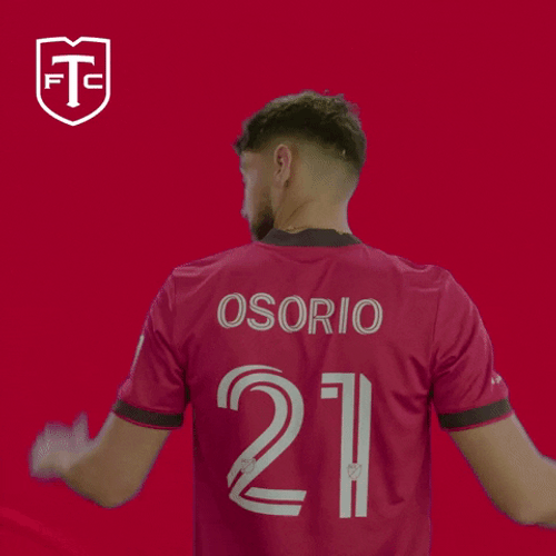 Toronto FC Osorio Number 21 Jersey GIF