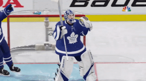 Toronto Maple Leafs Celebrate Goal GIF