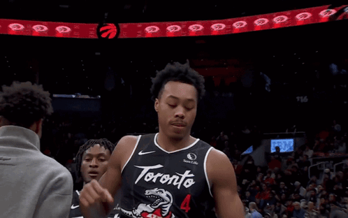 Toronto Raptors Player Dancing GIF
