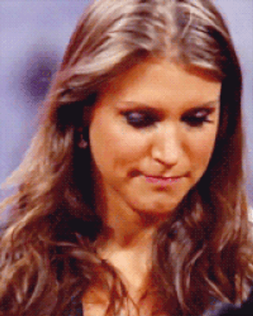 Torrie Wilson In Doubt Pouting Lips GIF