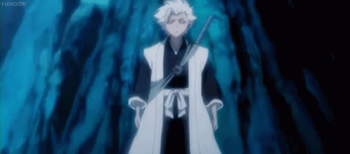 Toshiro Crying Eyes Scene GIF