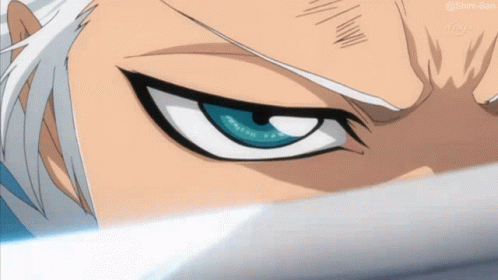 Toshiro Fierce Eye Look GIF