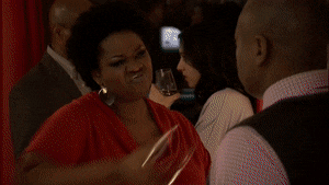 Tossing Drink In The Face GIF