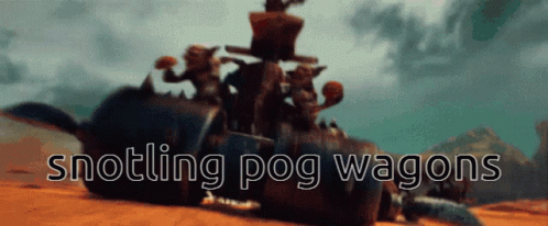Total War Warhammer 2 Snotling Pump Wagons GIF