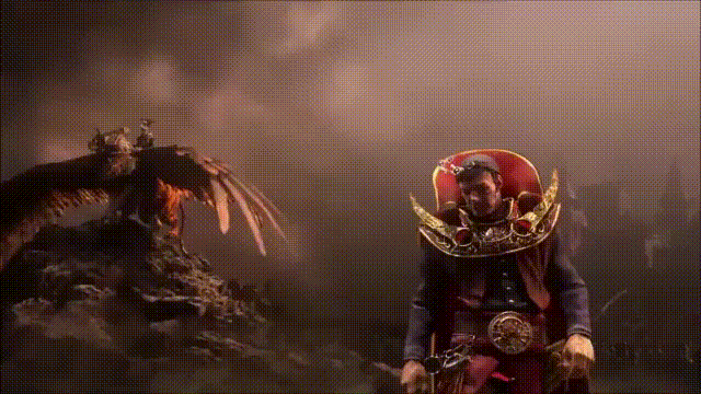 Total Warhammer Throwing Lightning Power GIF