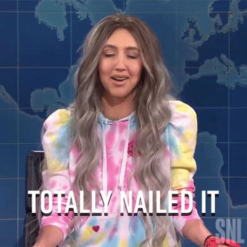 Totally Nailed It Landis Trotter GIF