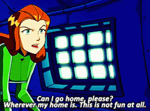 Totally Spies Sam I Wanna Go Home GIF